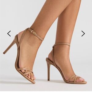 Steve Madden Nude Sandal Heel